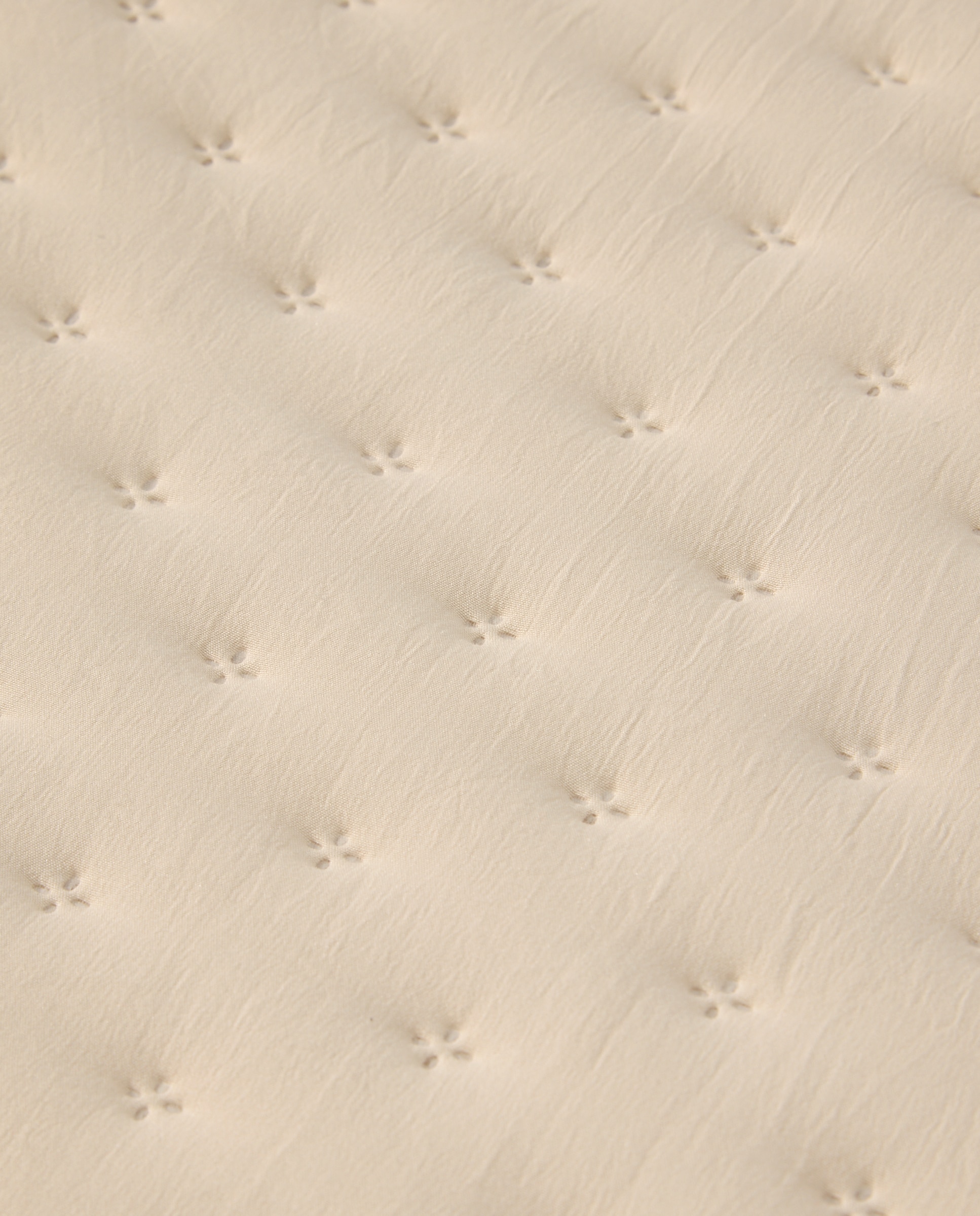 Edredón liso beige Beige-3