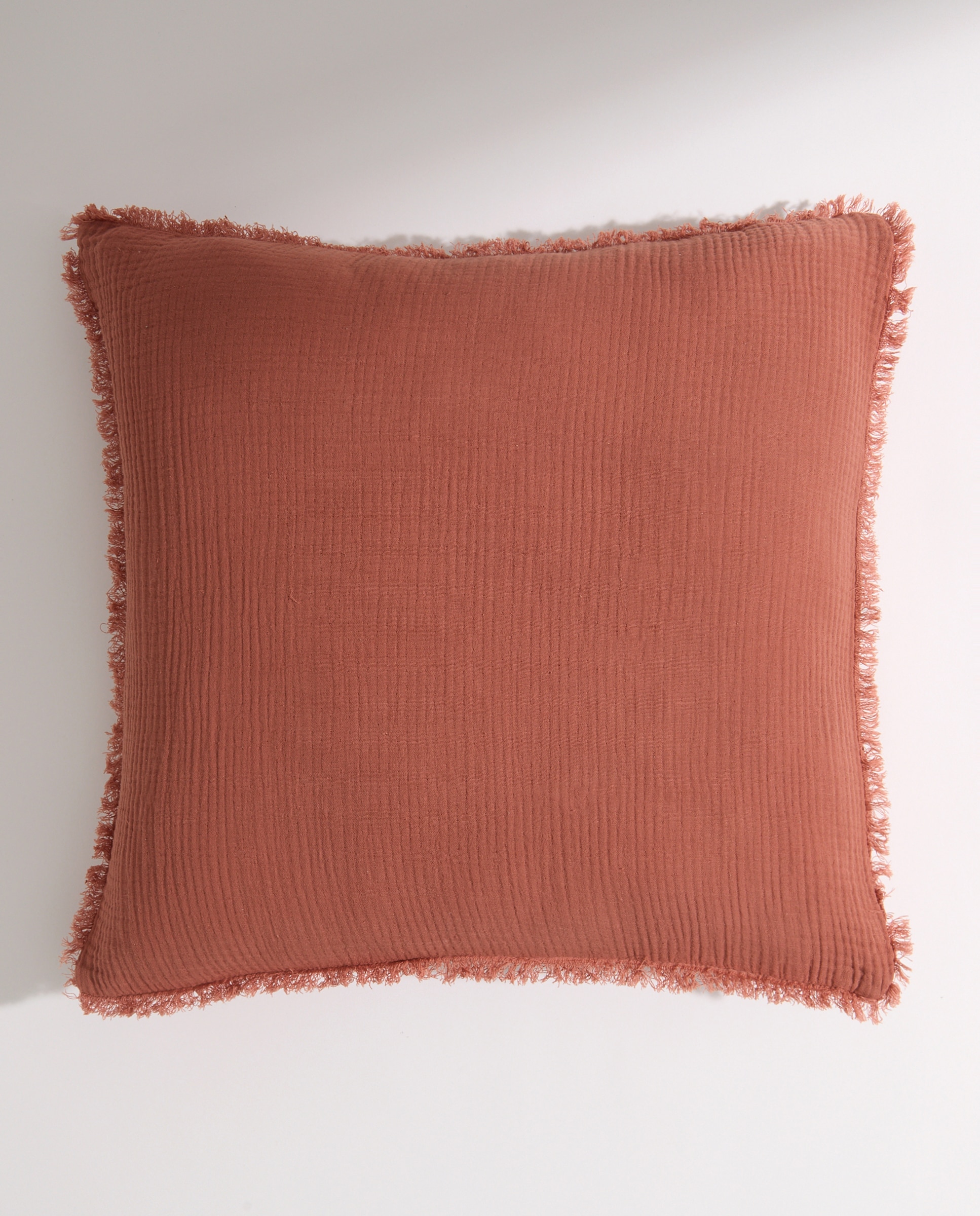 Funda de cuadrante algodón gasa terracota Terracota-2