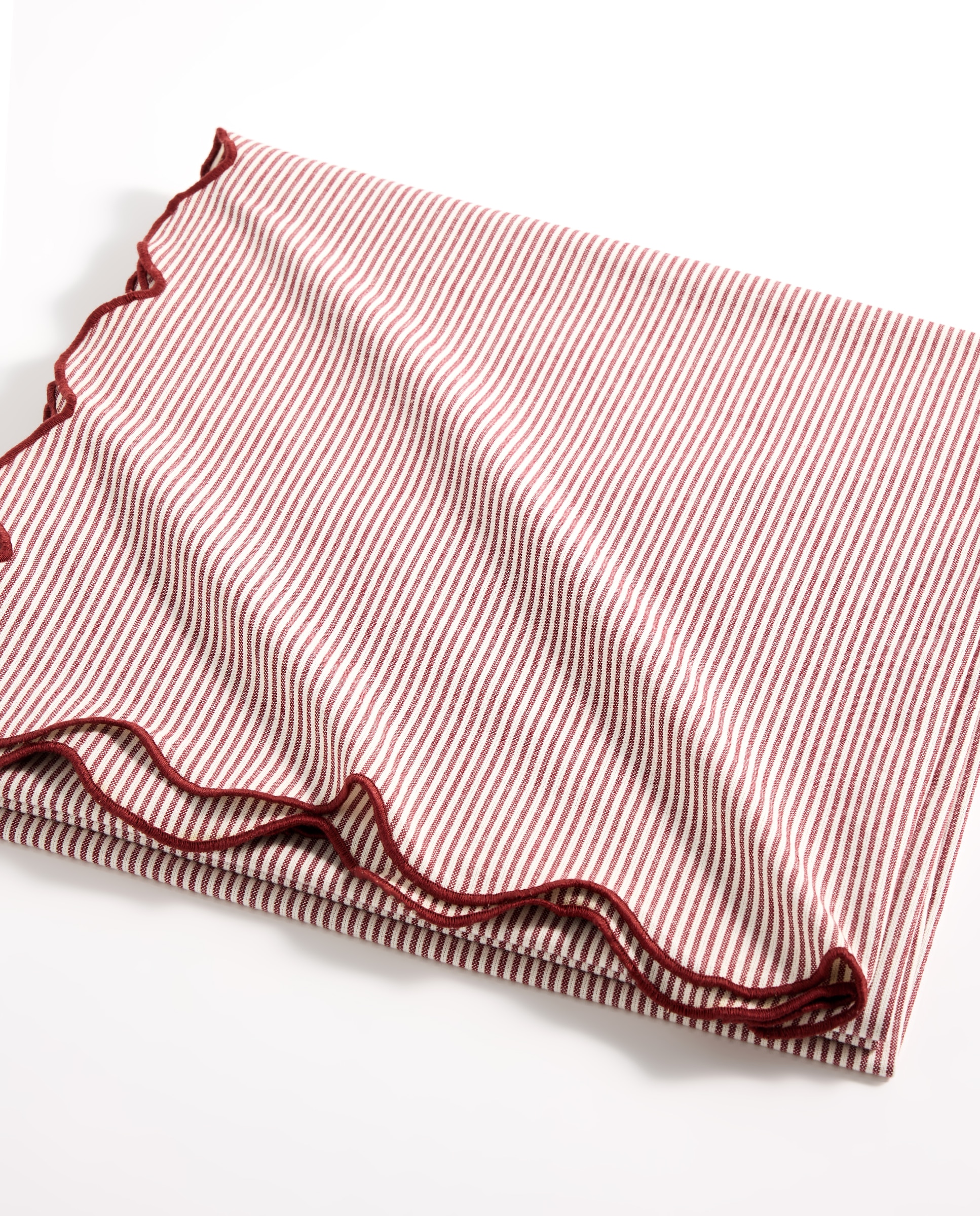 Imagen 0 de Mantel algodón Oxford rojo