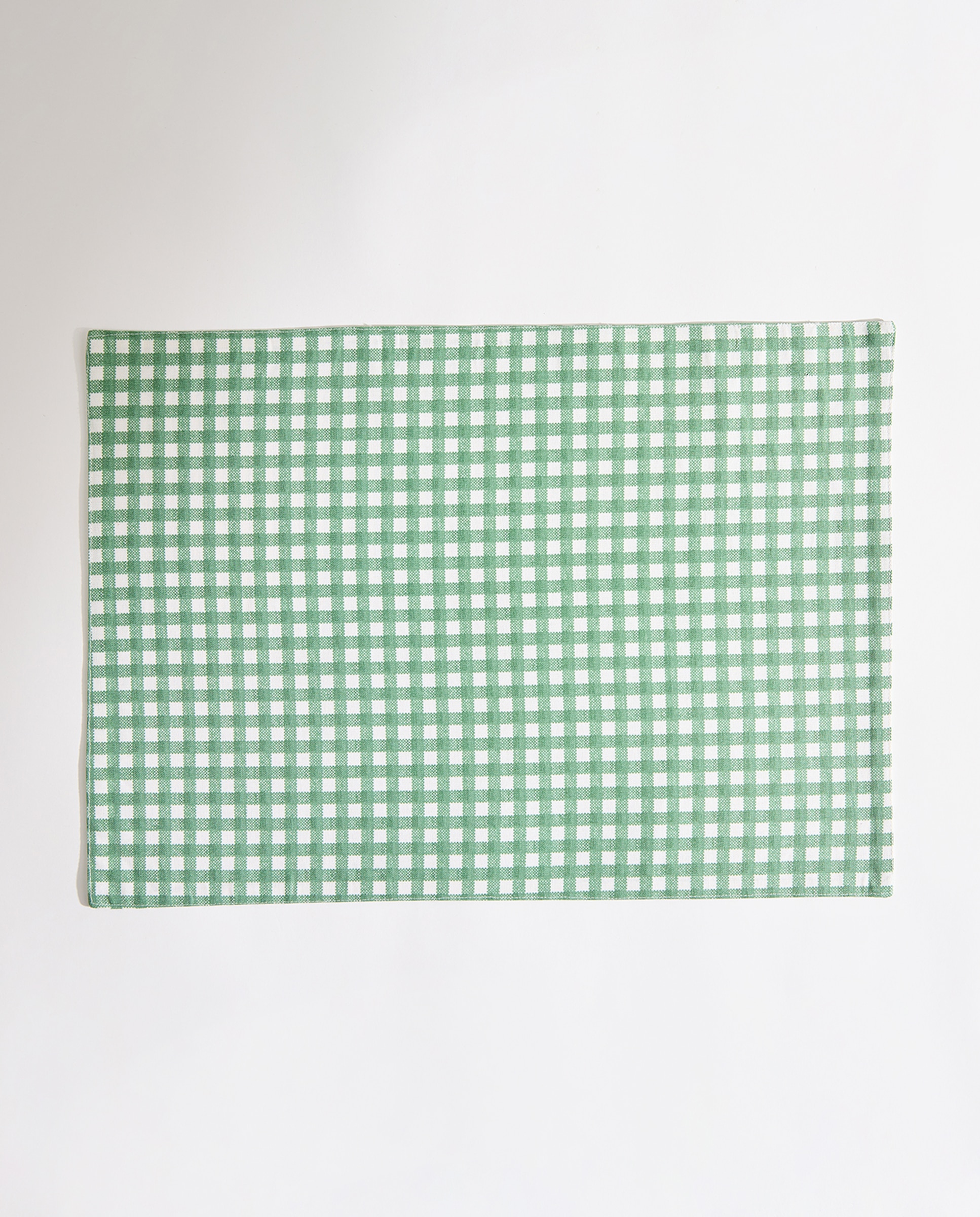 Mantel individual reversible algodón Resinado Verde-2