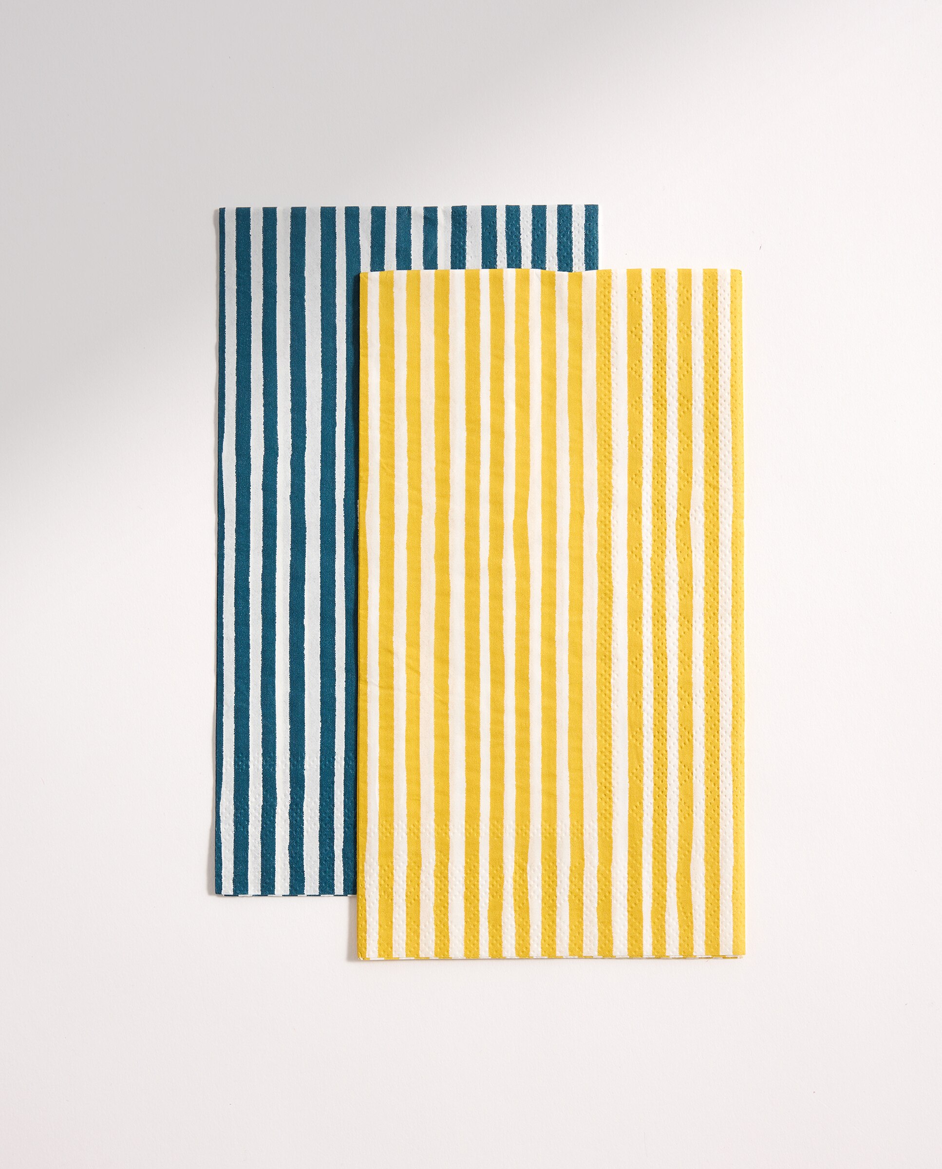 Pack de 20 servilletas de papel Thing Stripes Azul marino-4