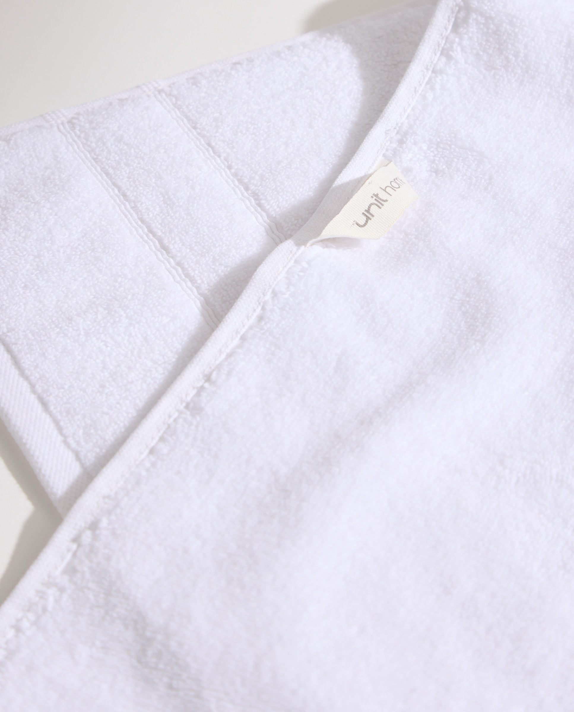 Toalla de baño algodón Básico Blanco-3