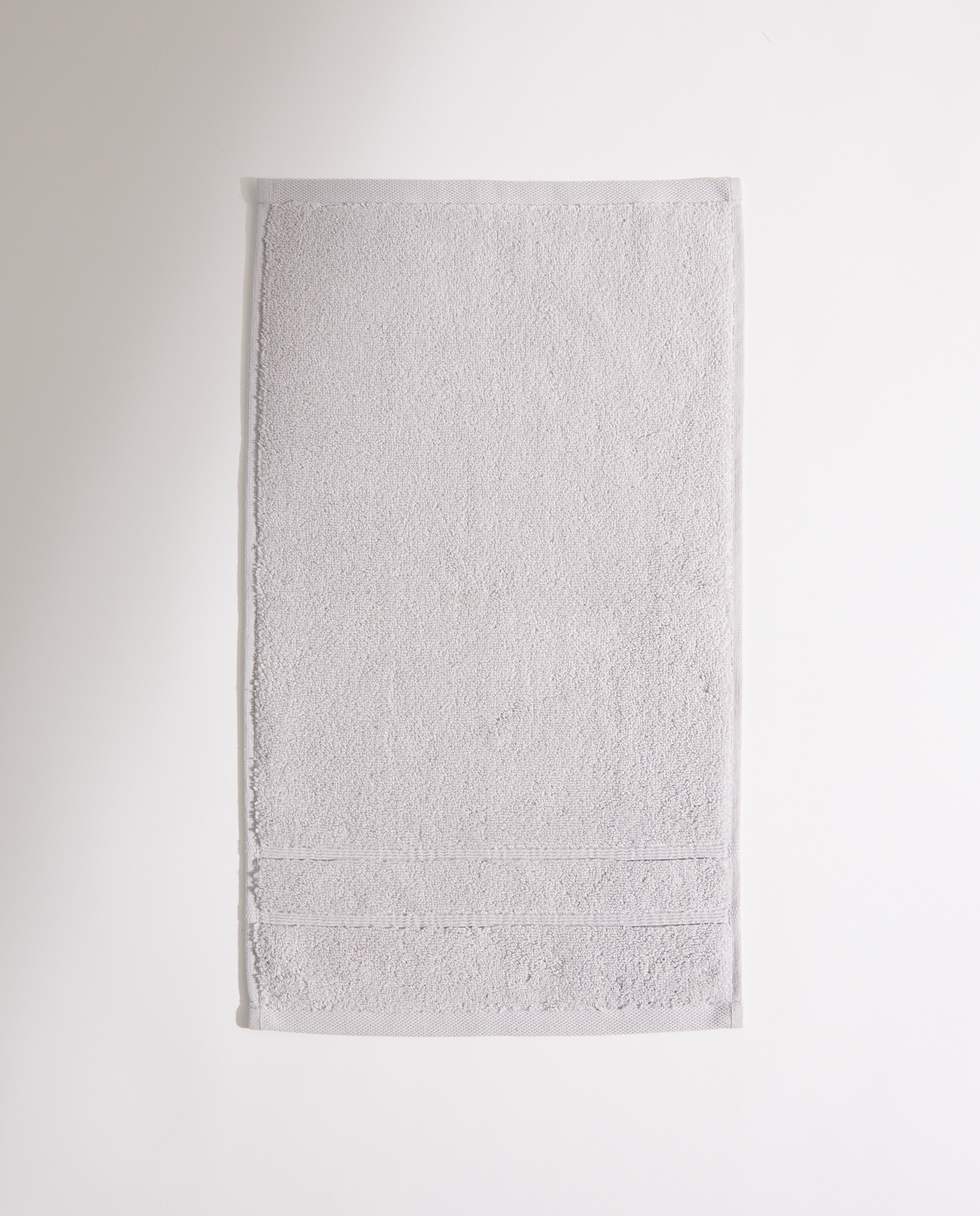 Toalla de baño algodón Básico Gris claro-2