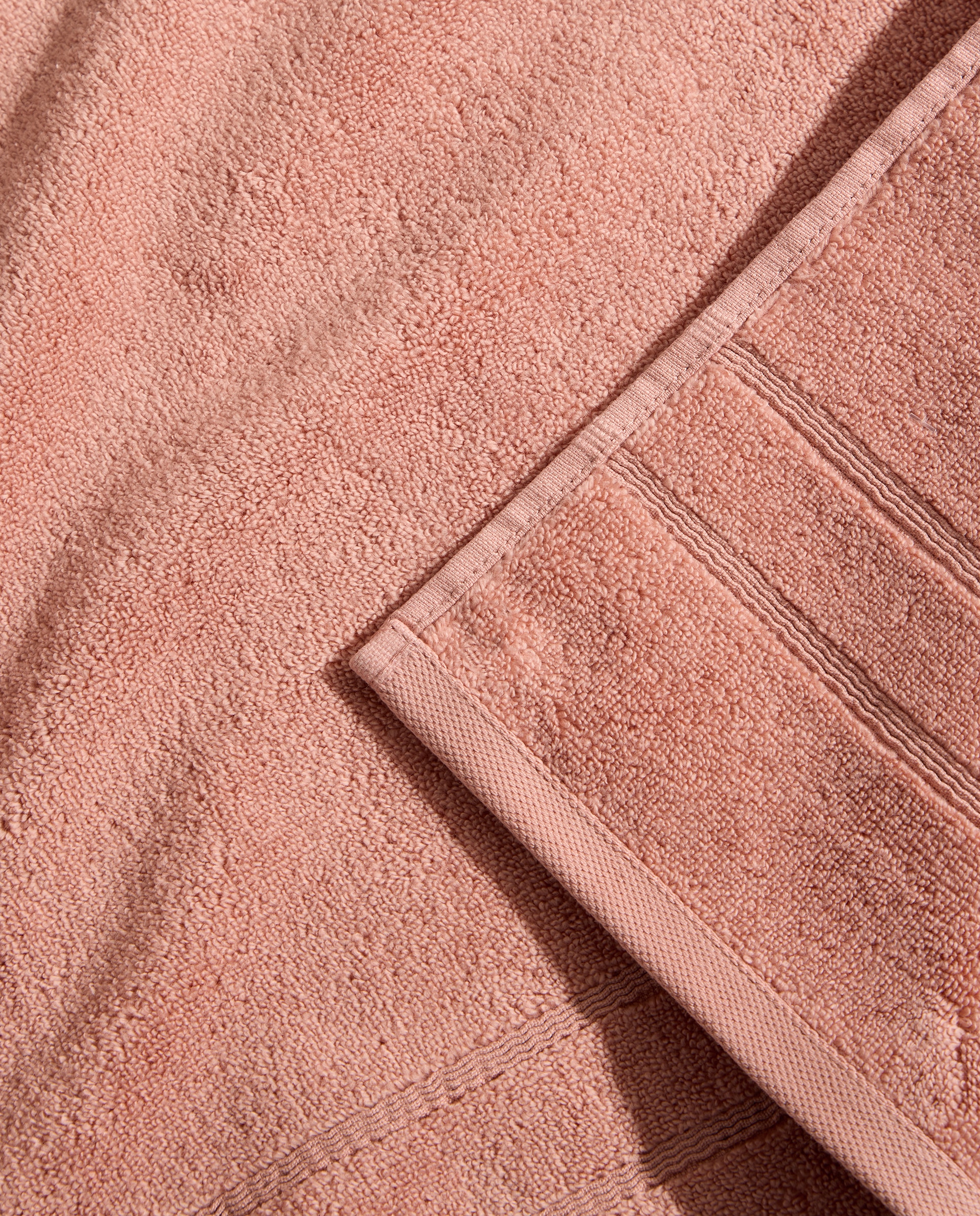 Toalla de baño algodón Básico Rosa-4