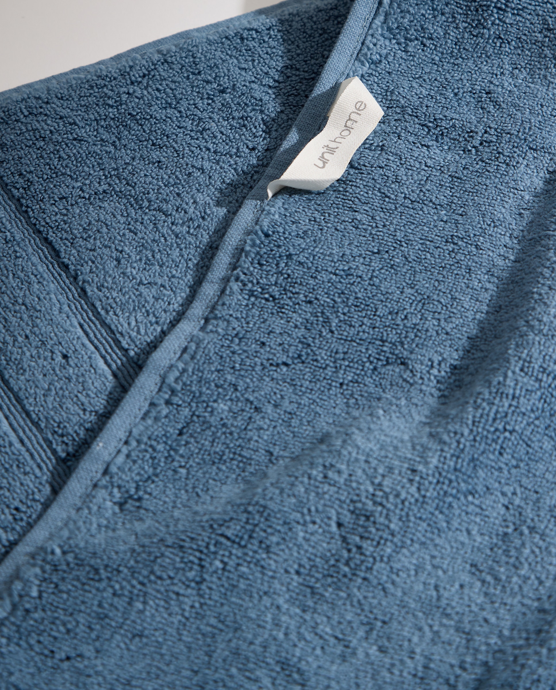 Toalla de baño algodón Básico Azul-3