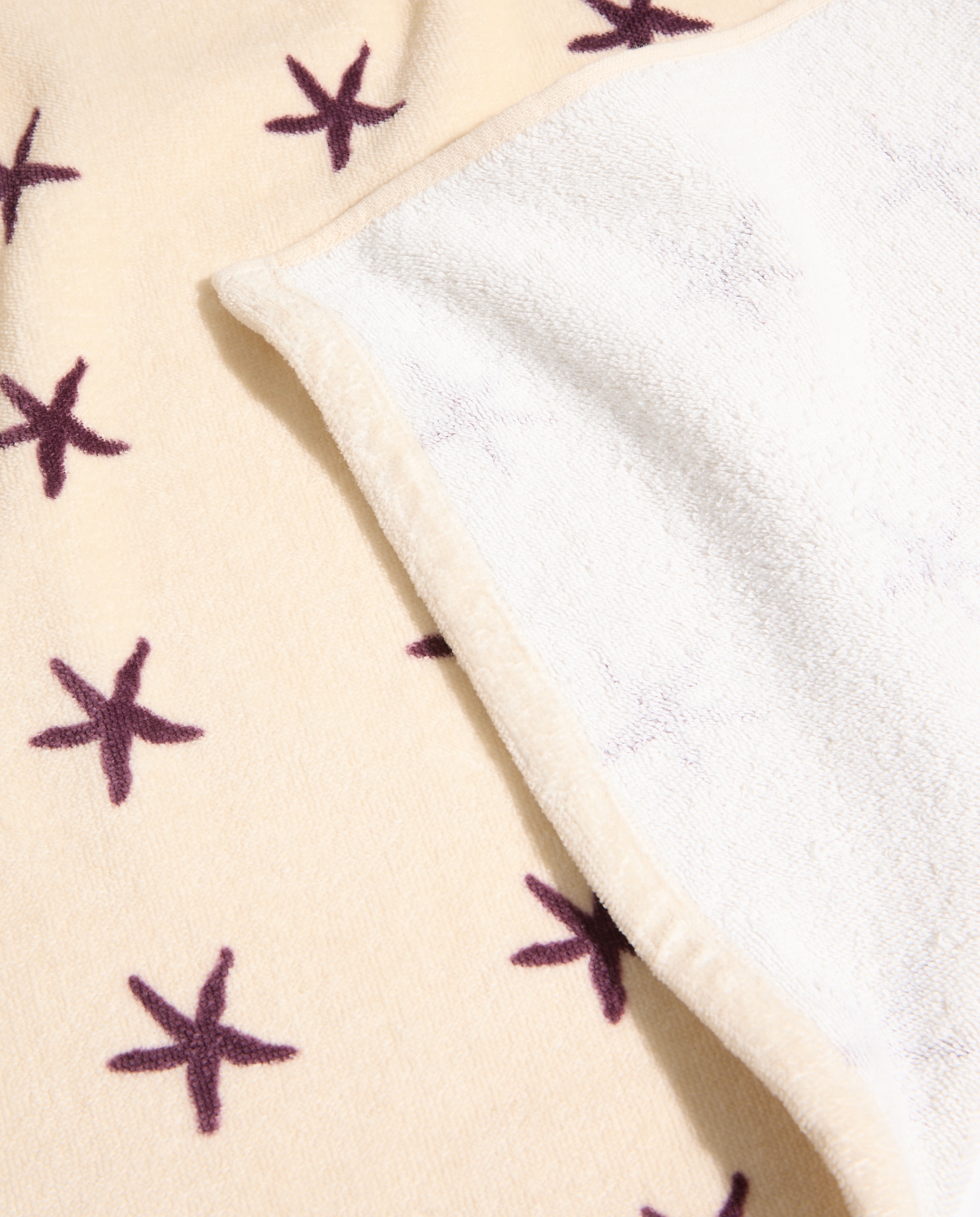 Toalla de playa Estrellas Beige-4