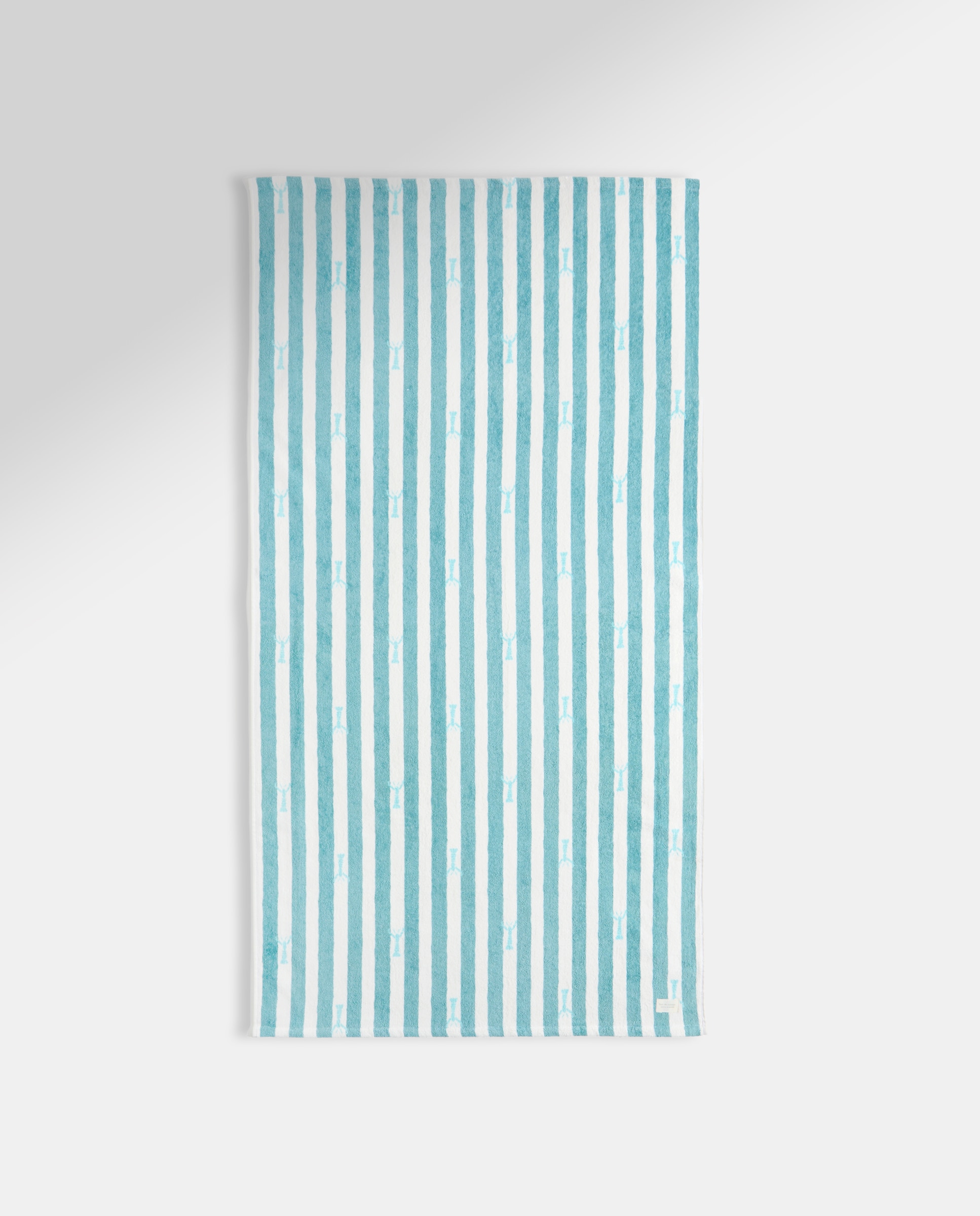 Toalla de playa infantil Langostas Verde-2