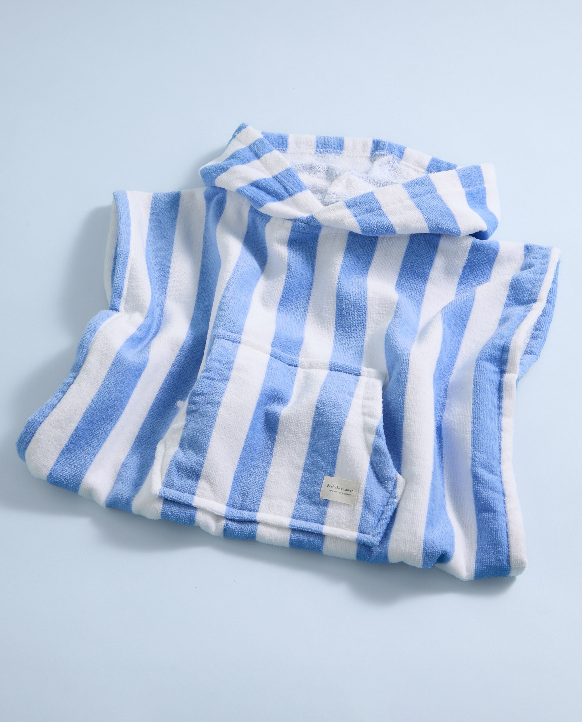 Imagen 0 de Poncho de playa infantil Rayas