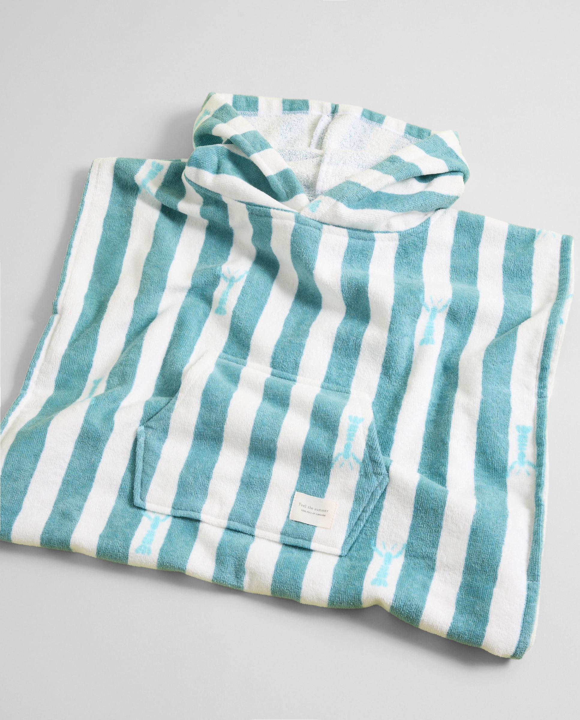 Imagen 0 de Poncho de playa infantil Langostas