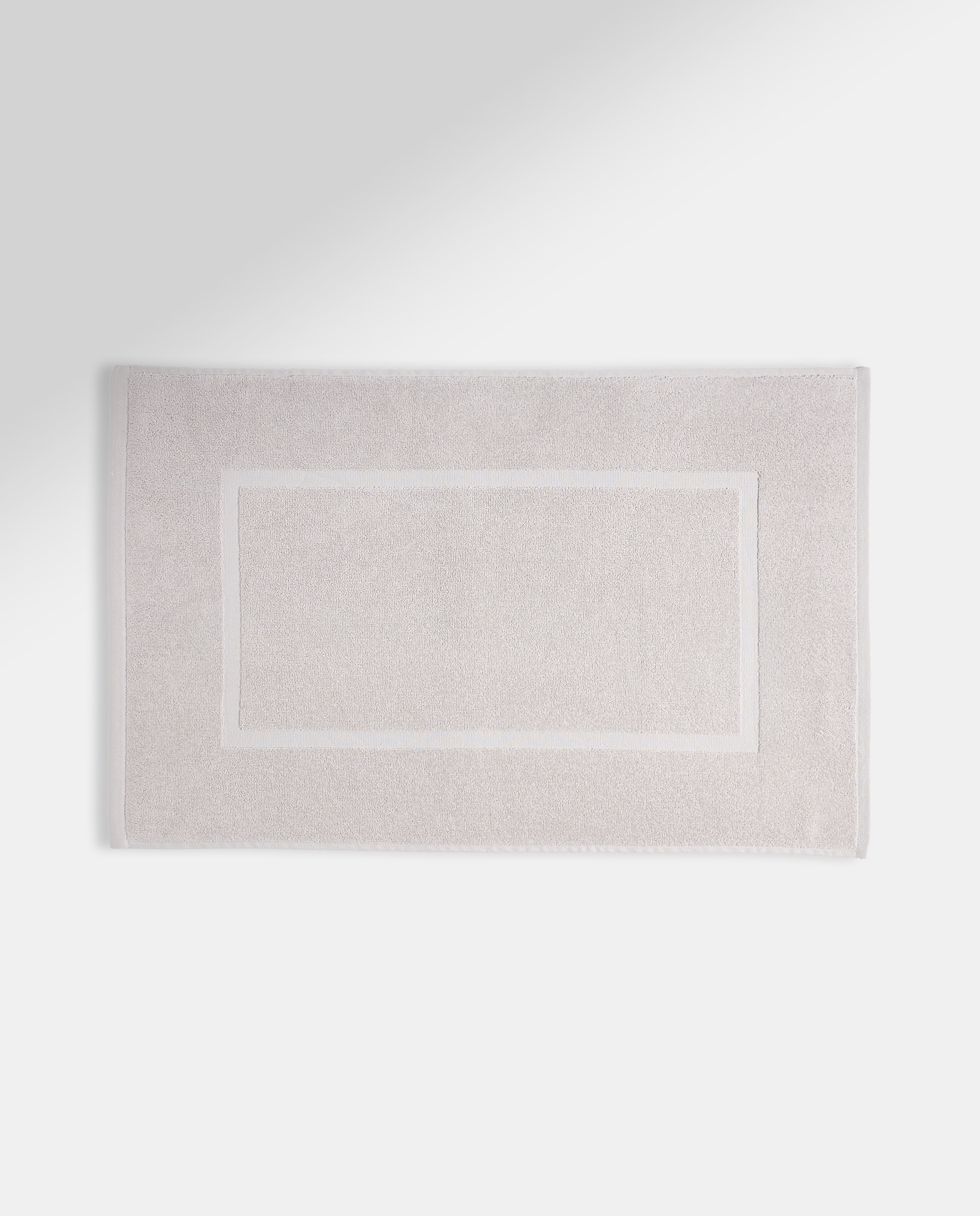 Alfombra de baño algodón Básico Gris claro-2