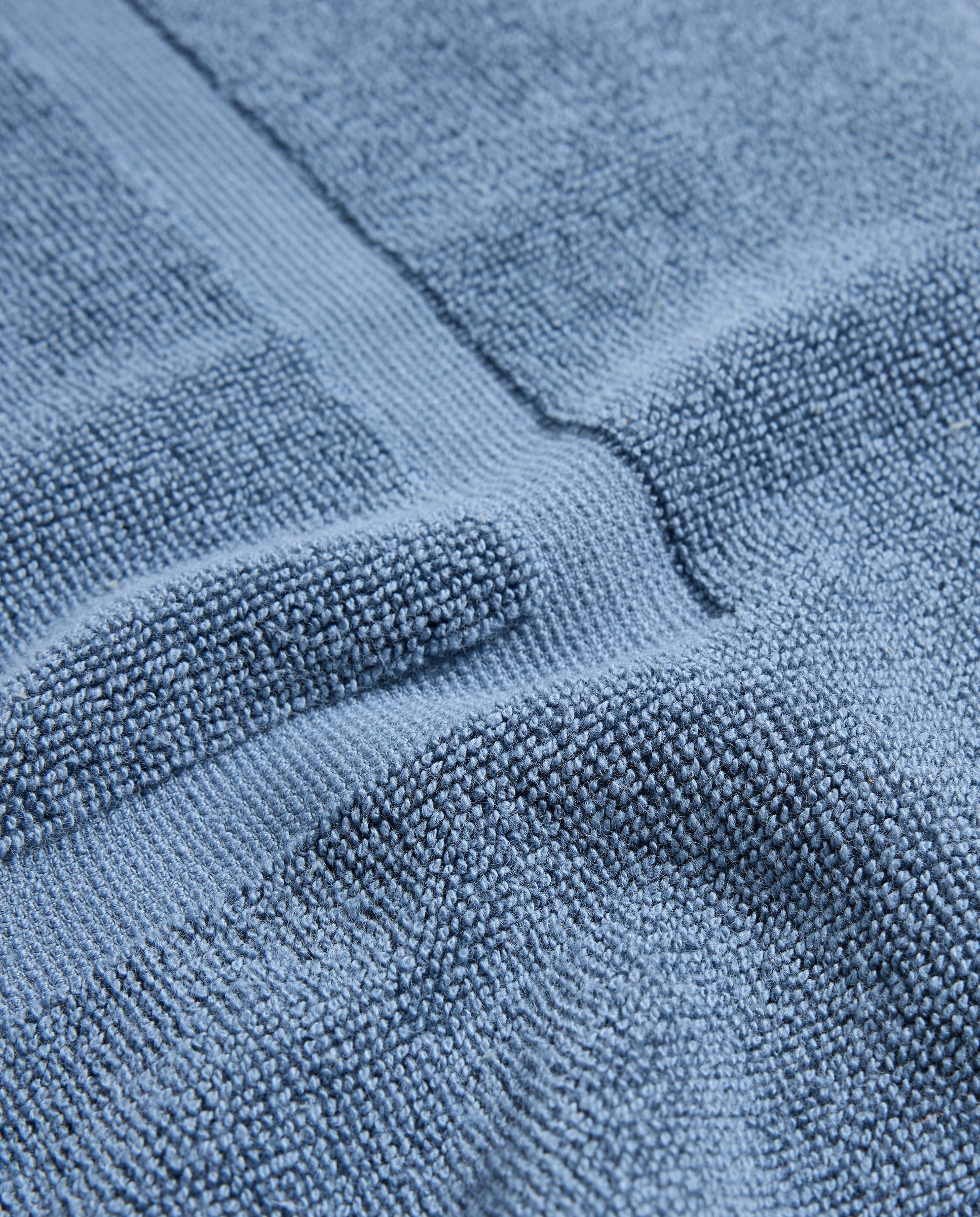 Alfombra de baño algodón Básico Azul oscuro-3