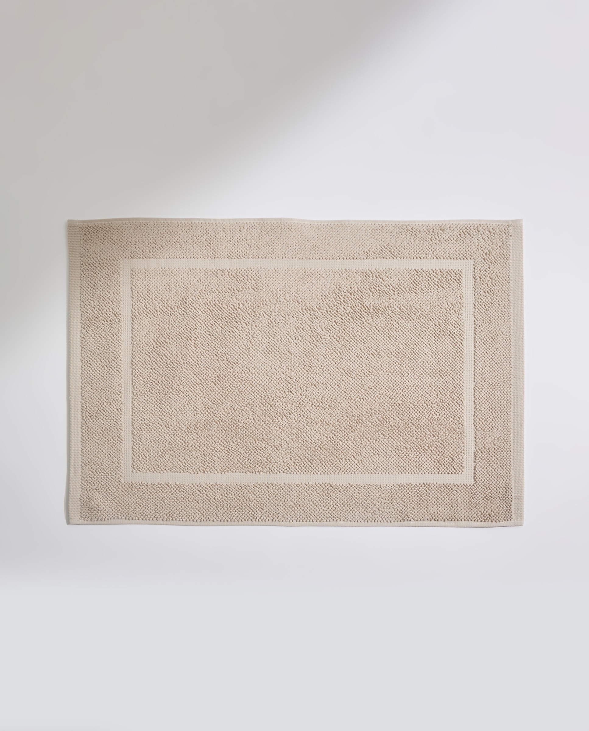 Alfombra de baño algodón Frice Beige-2