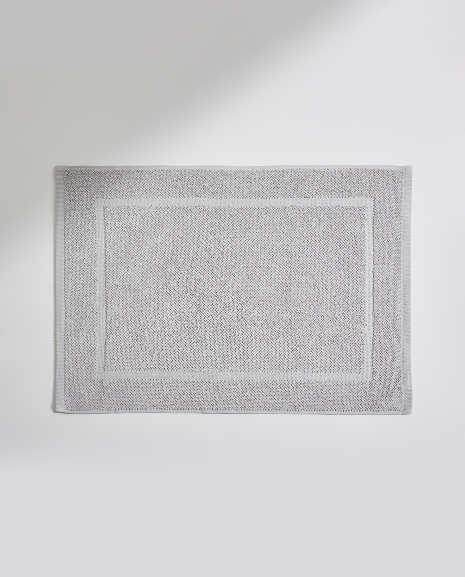 Alfombra de baño algodón Frice Gris claro-2