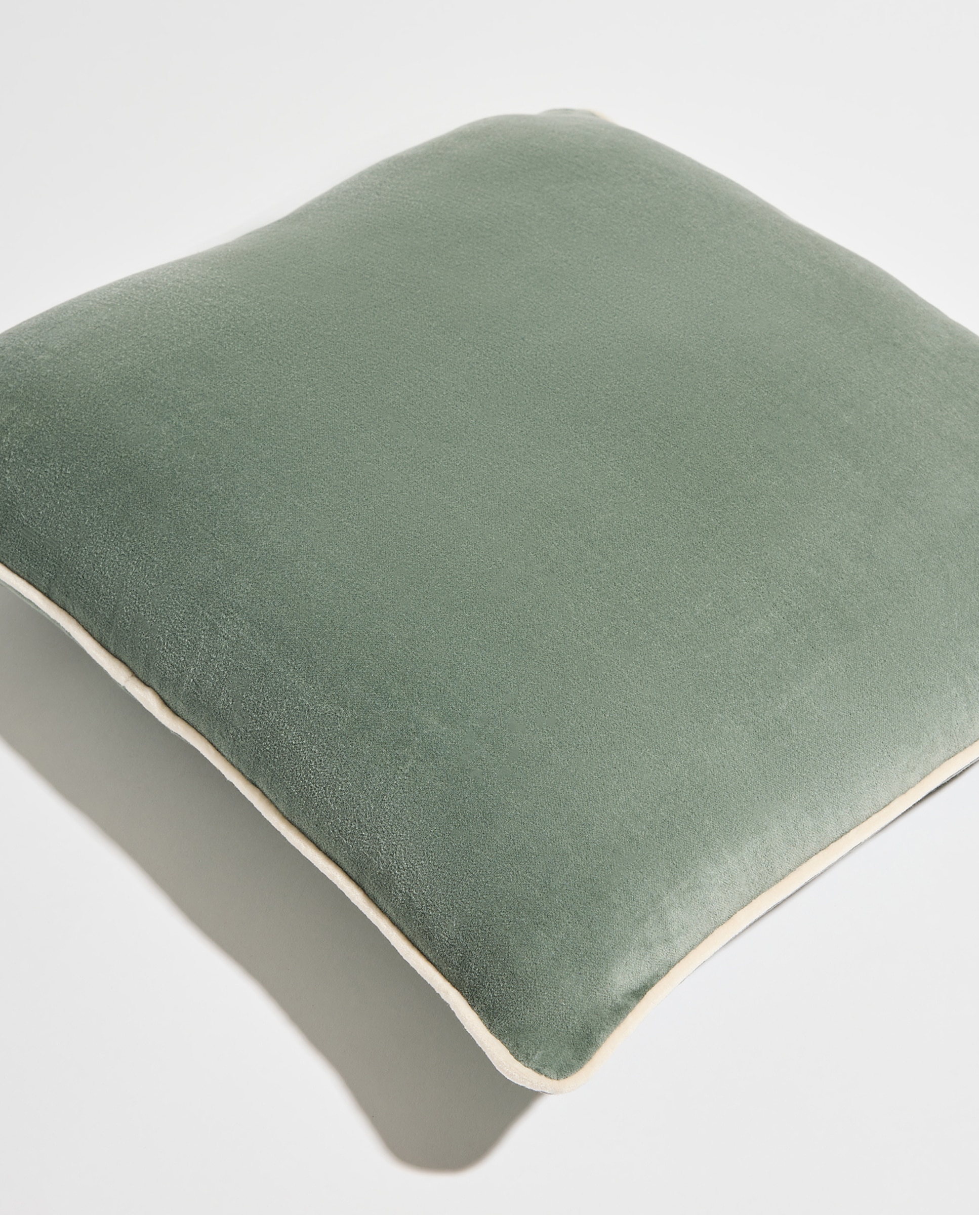 Imagen 0 de Cojín decorativo terciopelo verde