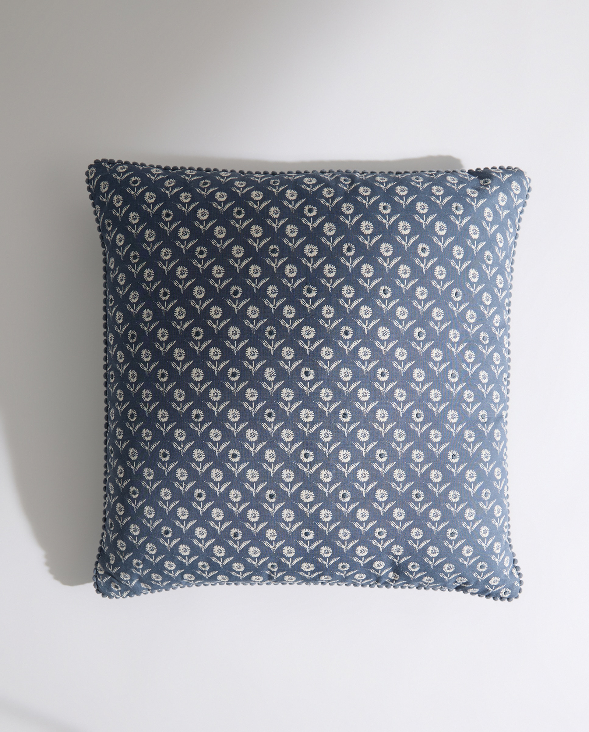 Cojín decorativo Ditsy Azul-2