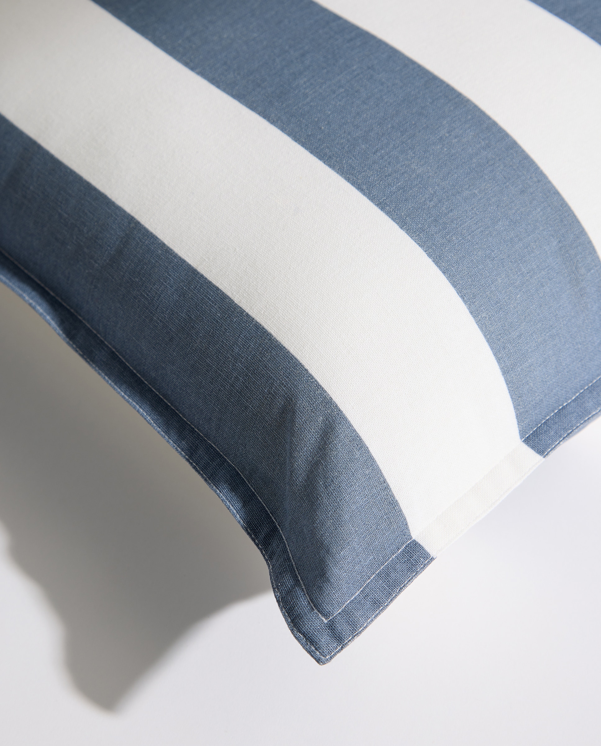 Cojín decorativo Rayas azul Azul-3