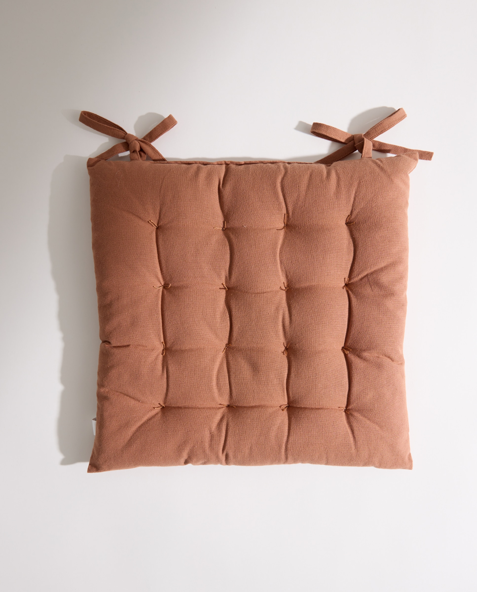 Cojín para silla Liso Terracota-2