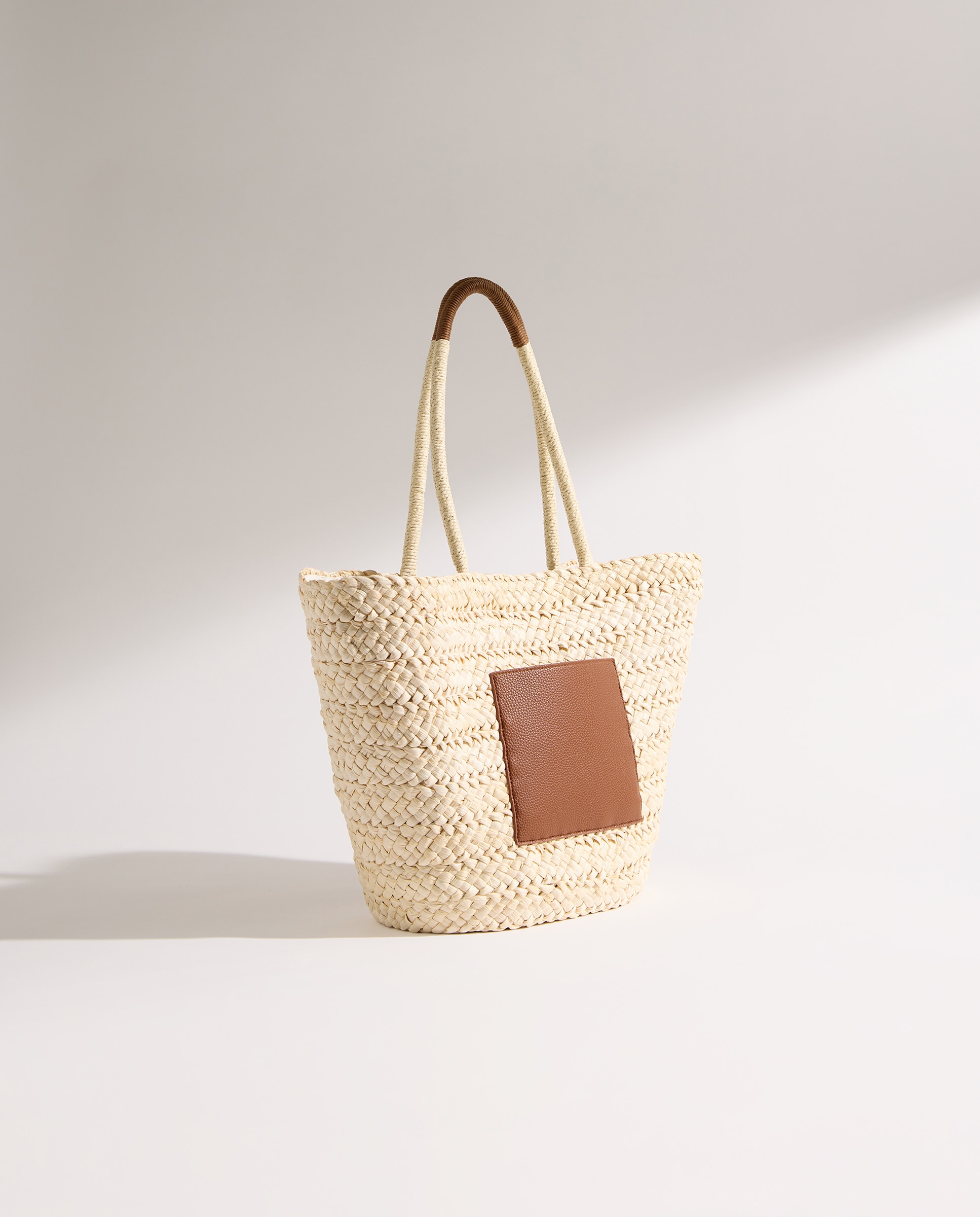 Capazo de playa Pocket Beige-3