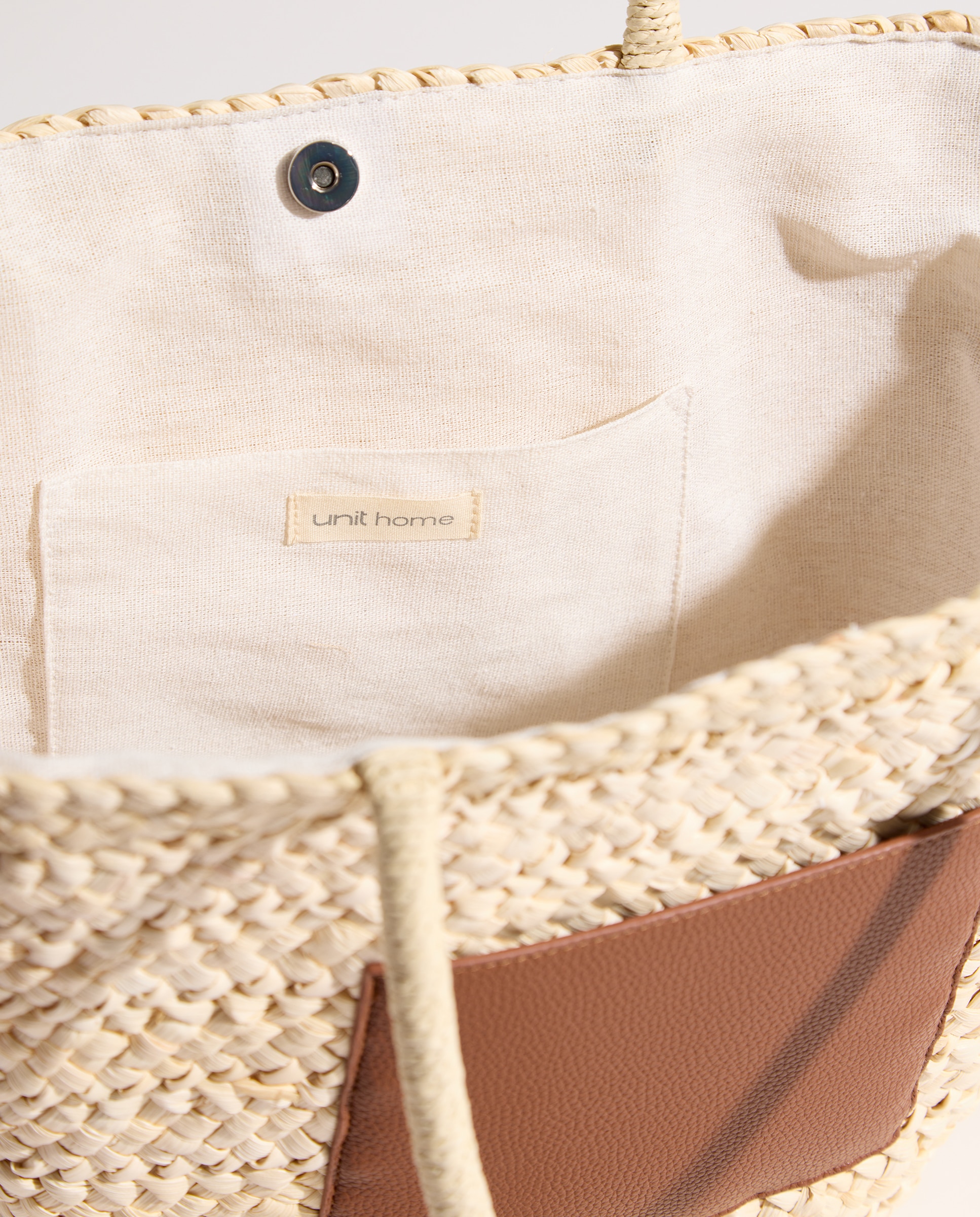 Capazo de playa Pocket Beige-4