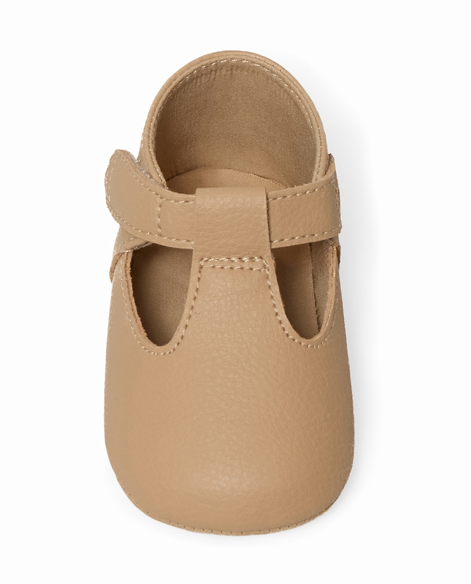 Sapatilhas Tipo Sapatos de Presilha Sfera Castanho-claro-2