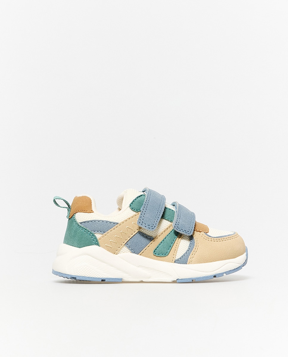 Sapatilhas com sola larga Multicolor-2