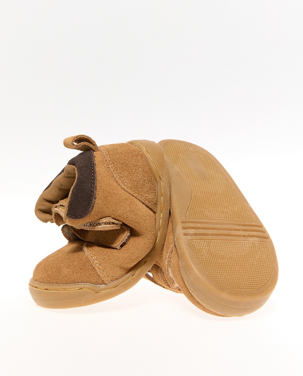 Botas de Montanha Barefoot em Pele Siena-6