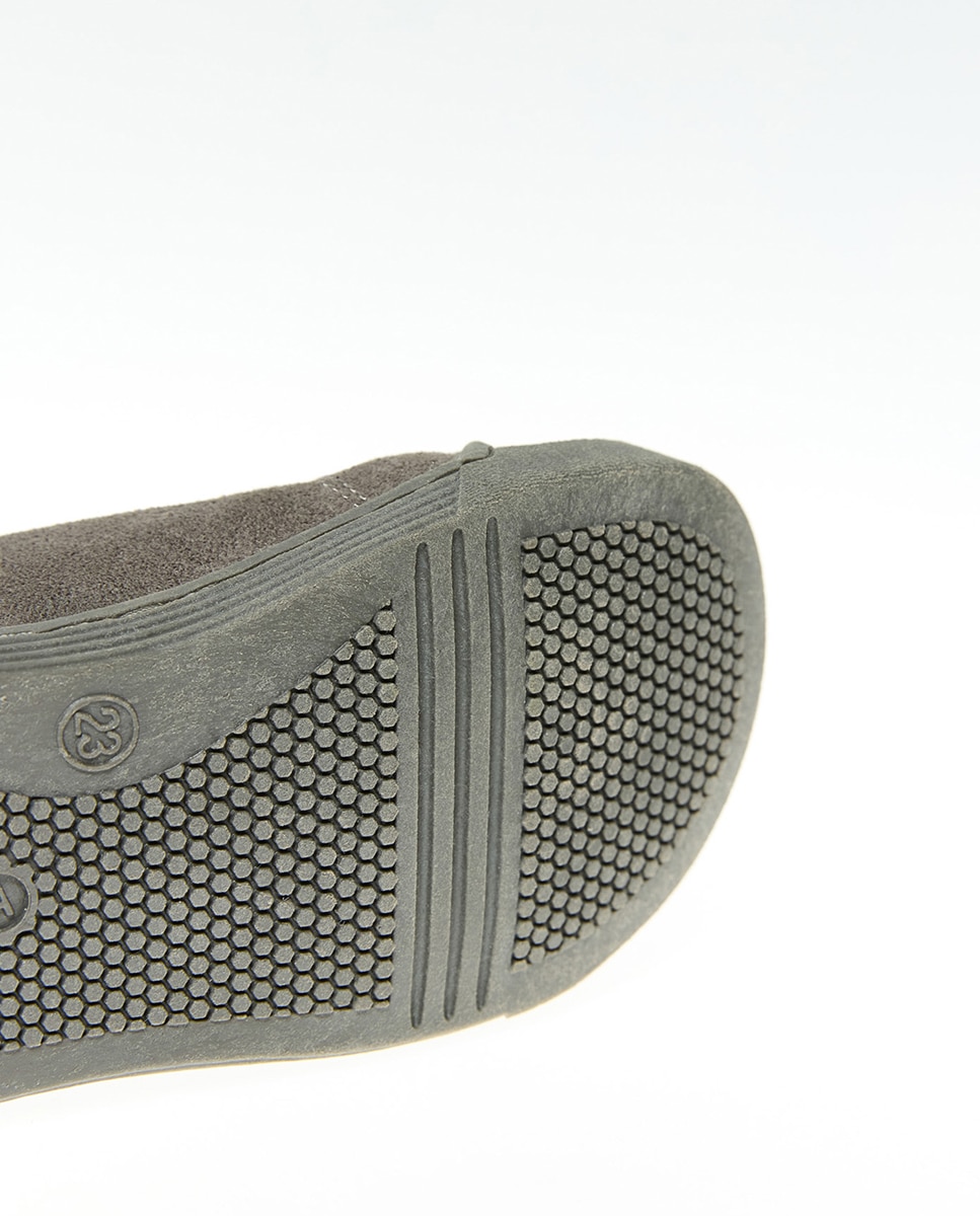 Sapatilhas Barefoot VE em Croute Sfera 820 Cinzento Médio-6