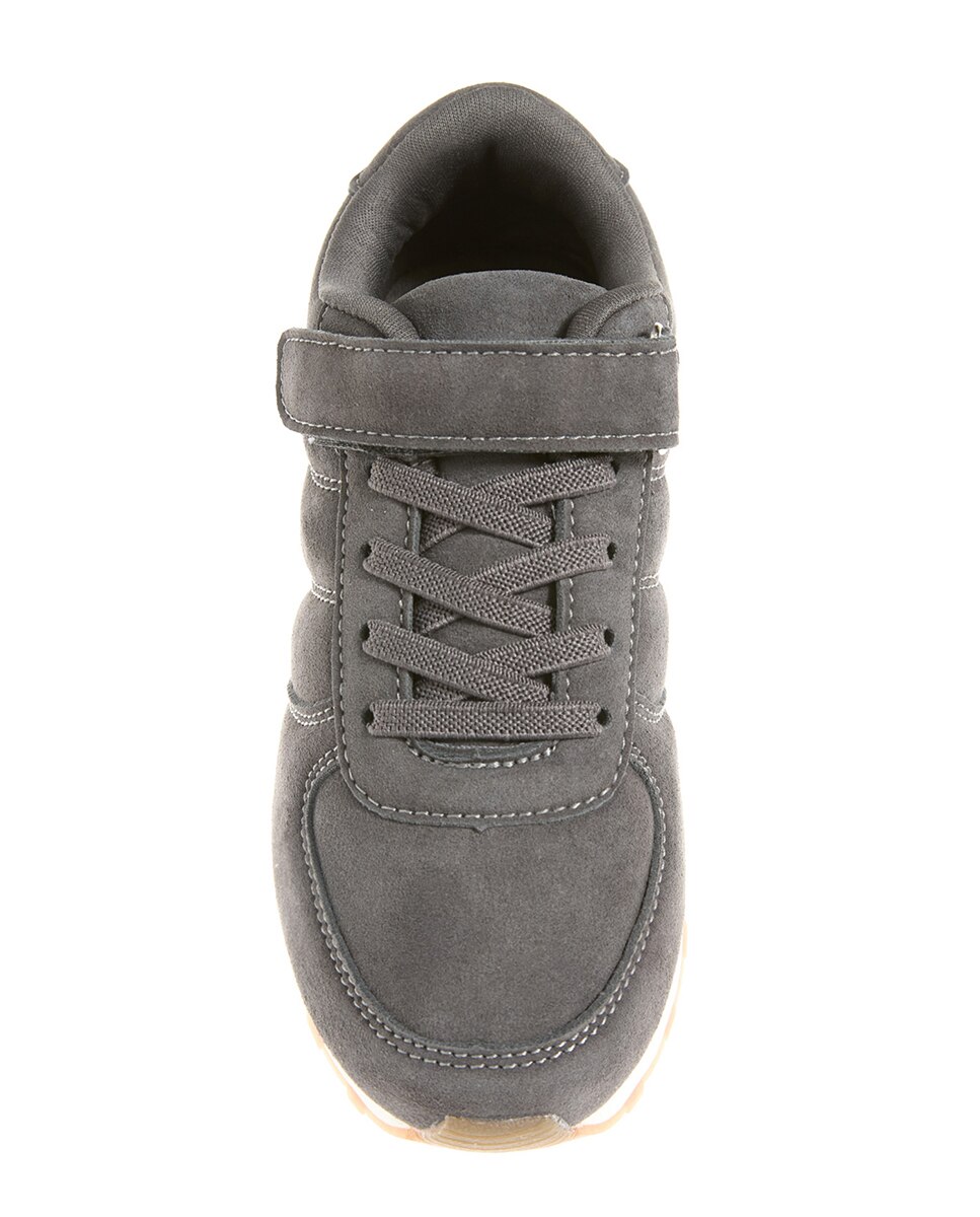 Sapatilhas Runner em Nobuck Sfera Azul-marinho-6