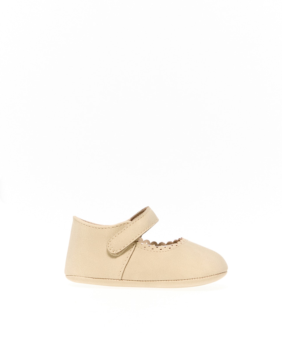 Sapatos de Presilha Cru-2