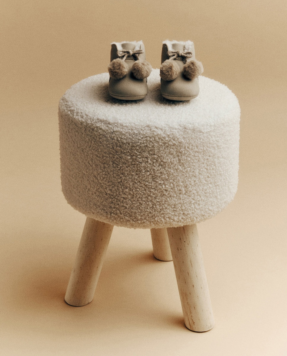 Imagen 2 de Peuco botita pompones - Sfera - Beige Beige