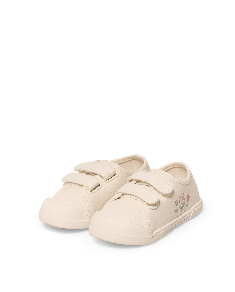 Sapatilhas de Lona Barefoot Cru-3