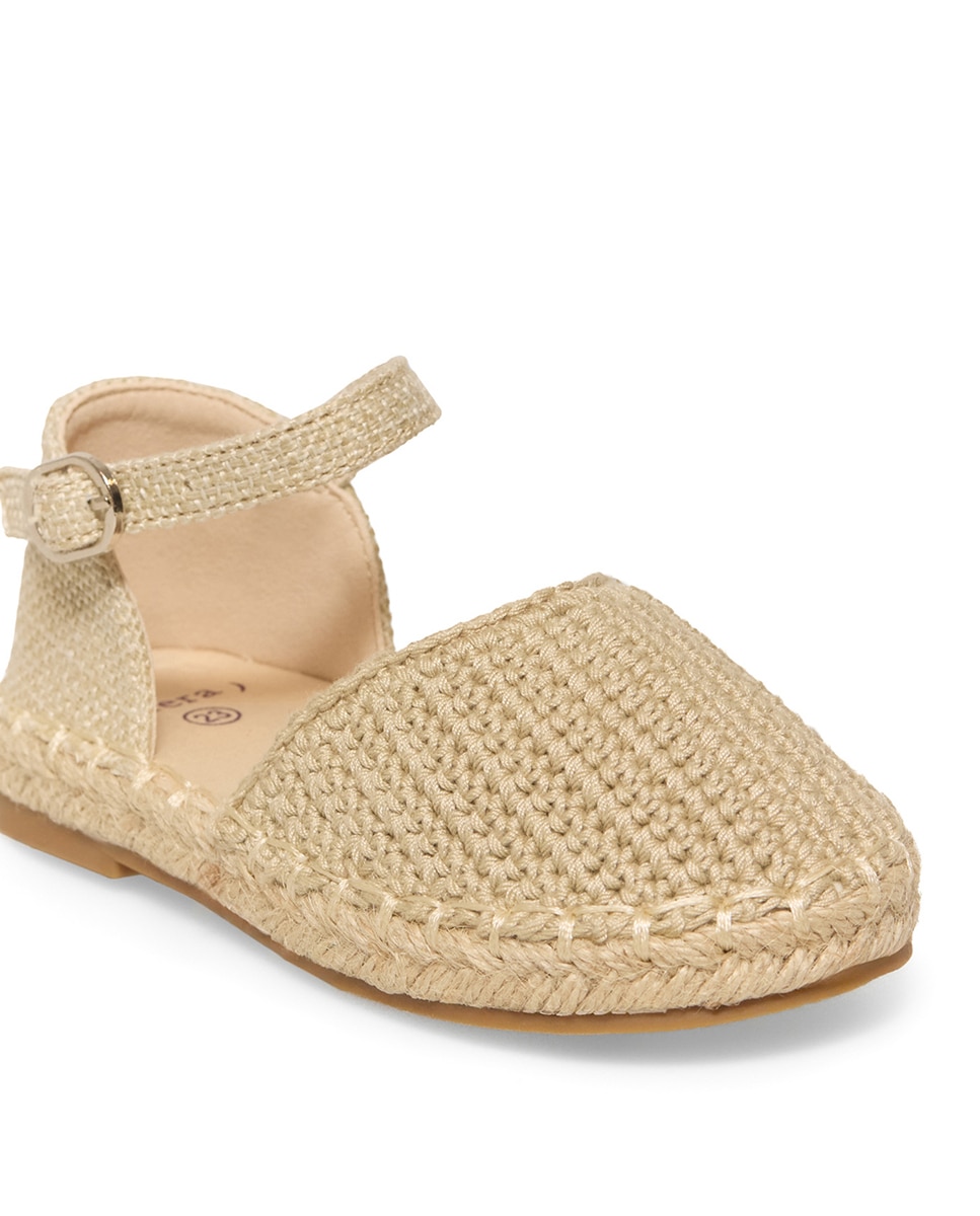 Alpercatas em Crochet Sfera Cru-5
