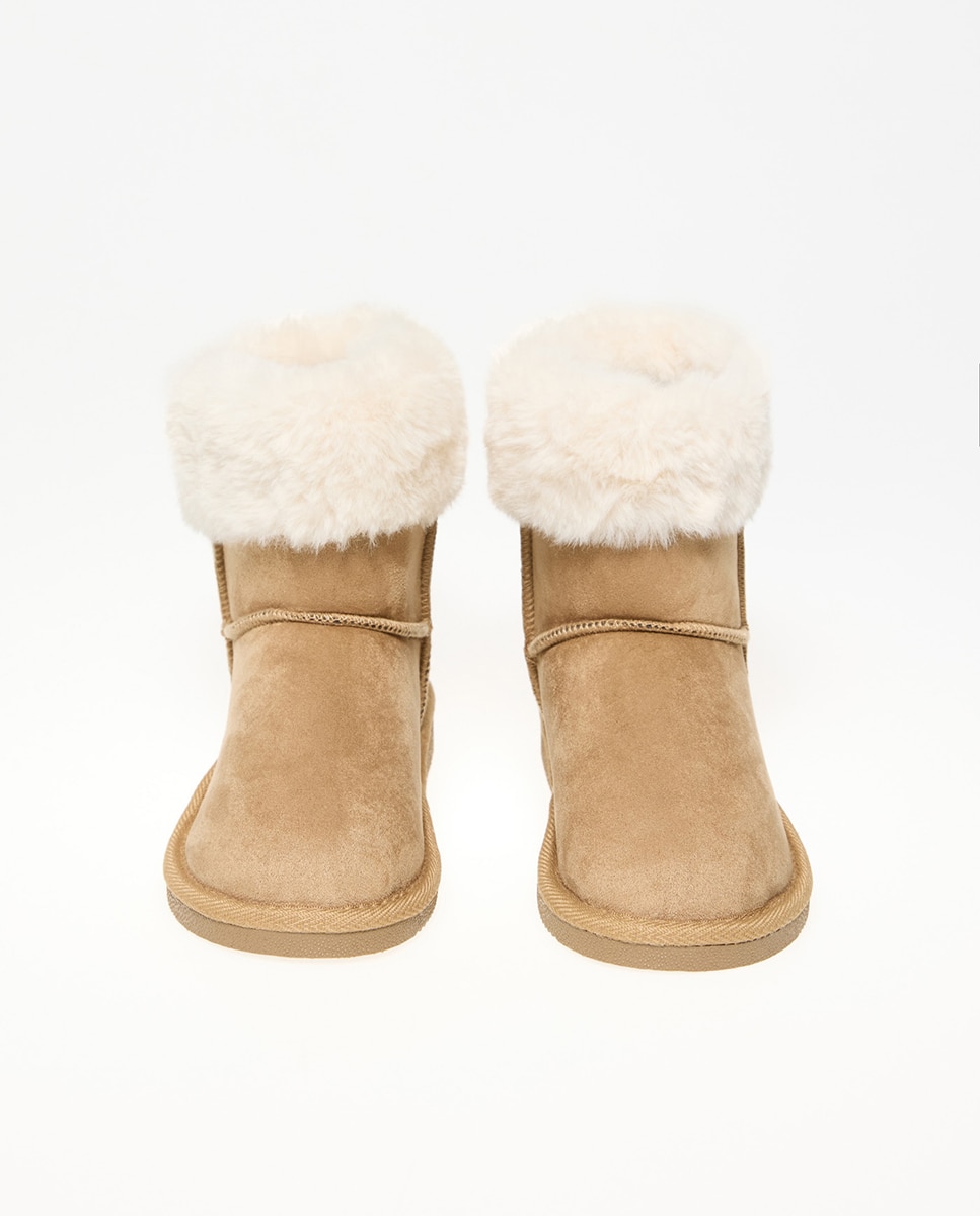 Bota esquimal bebé - Sfera - Marrón Marrón-3