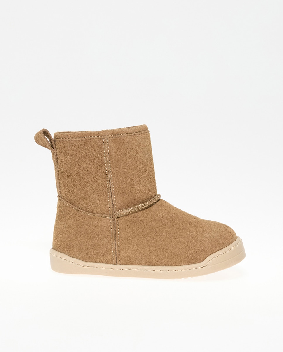 Bota piel respetuoso bebé - Sfera - Toffee Toffee-1