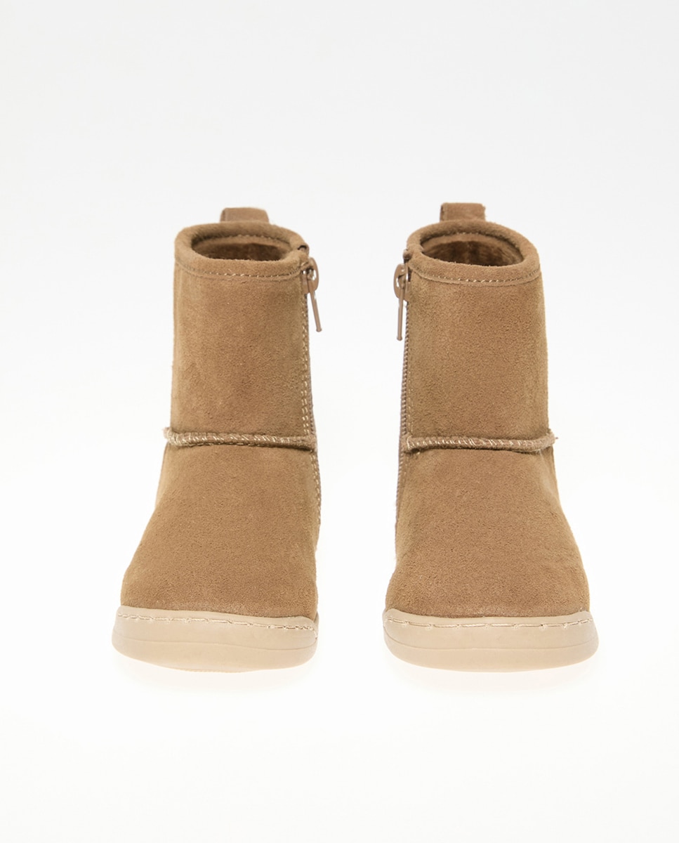 Bota piel respetuoso bebé - Sfera - Toffee Toffee-3