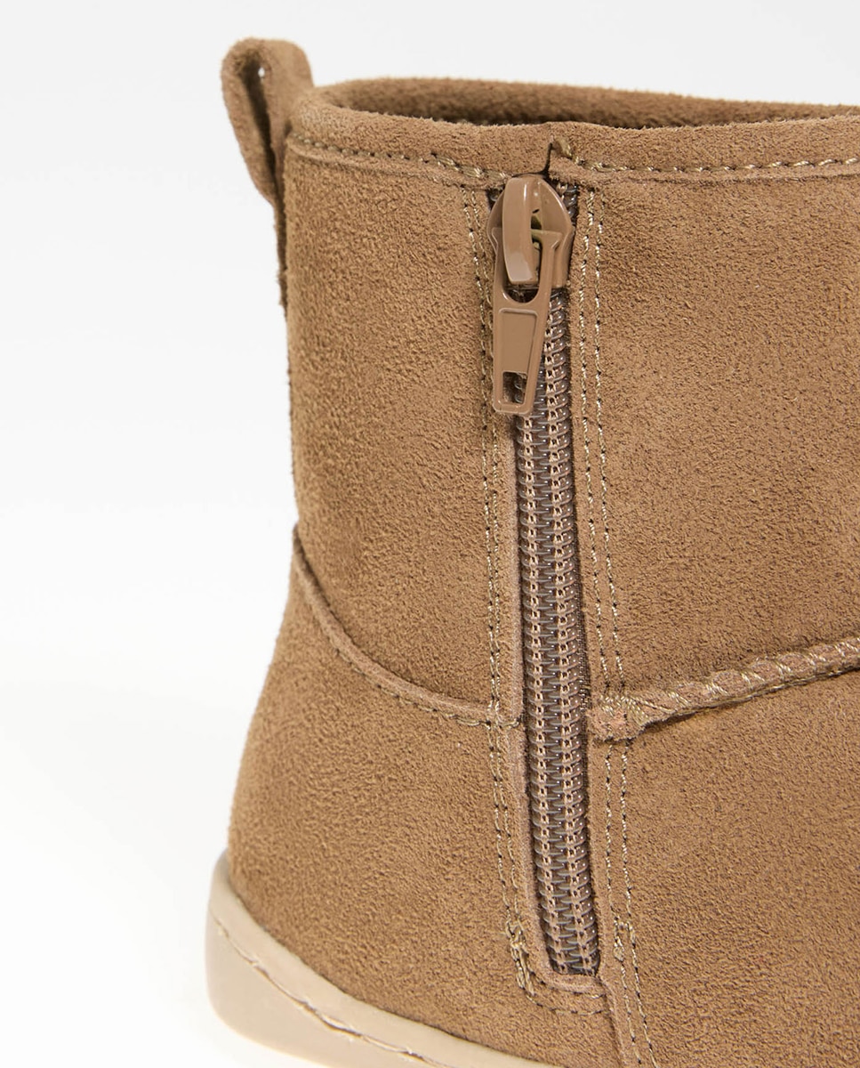 Bota piel respetuoso bebé - Sfera - Toffee Toffee-4