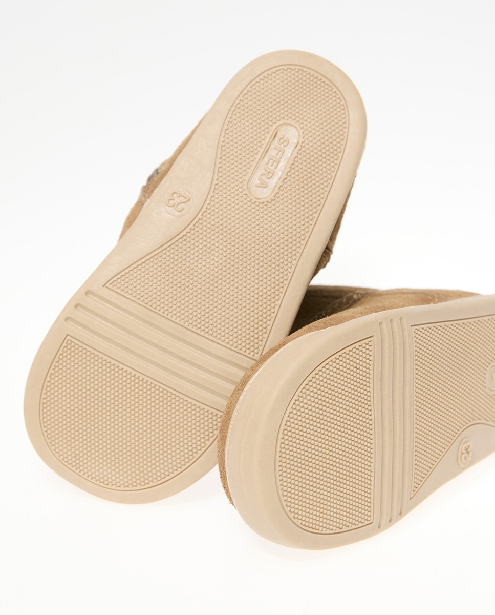 Bota piel respetuoso bebé - Sfera - Toffee Toffee-5
