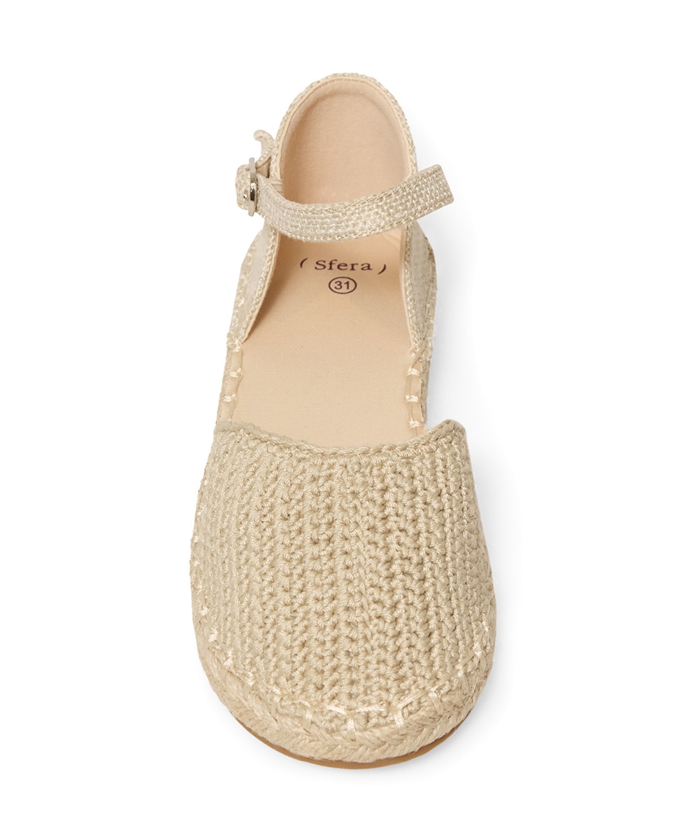Alpercatas em Crochet Cru-2