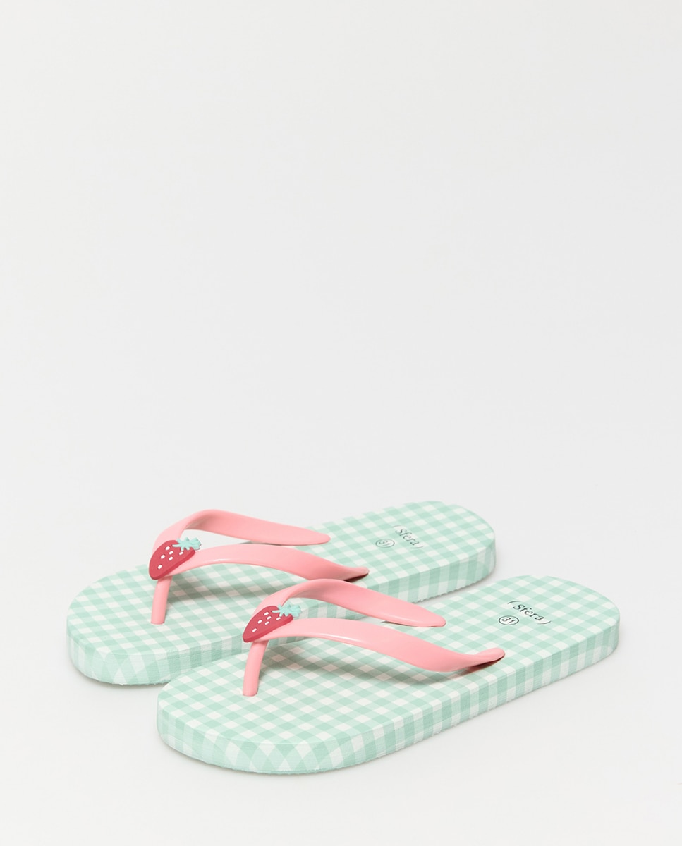 Chinelos Flip-Flop Verde-4