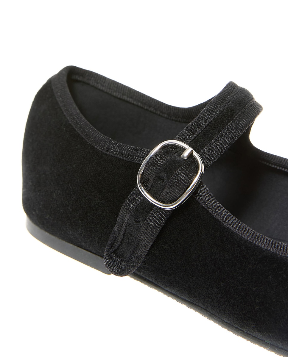 Sabrinas tipo sapato de presilha Sfera Preto-4