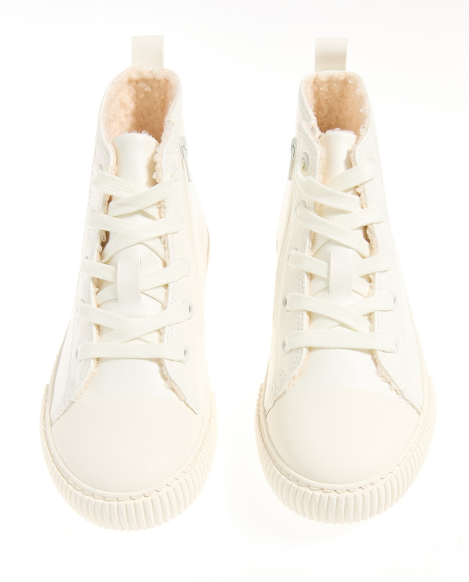 Zapatilla bota love - Sfera - Blanco Blanco-3