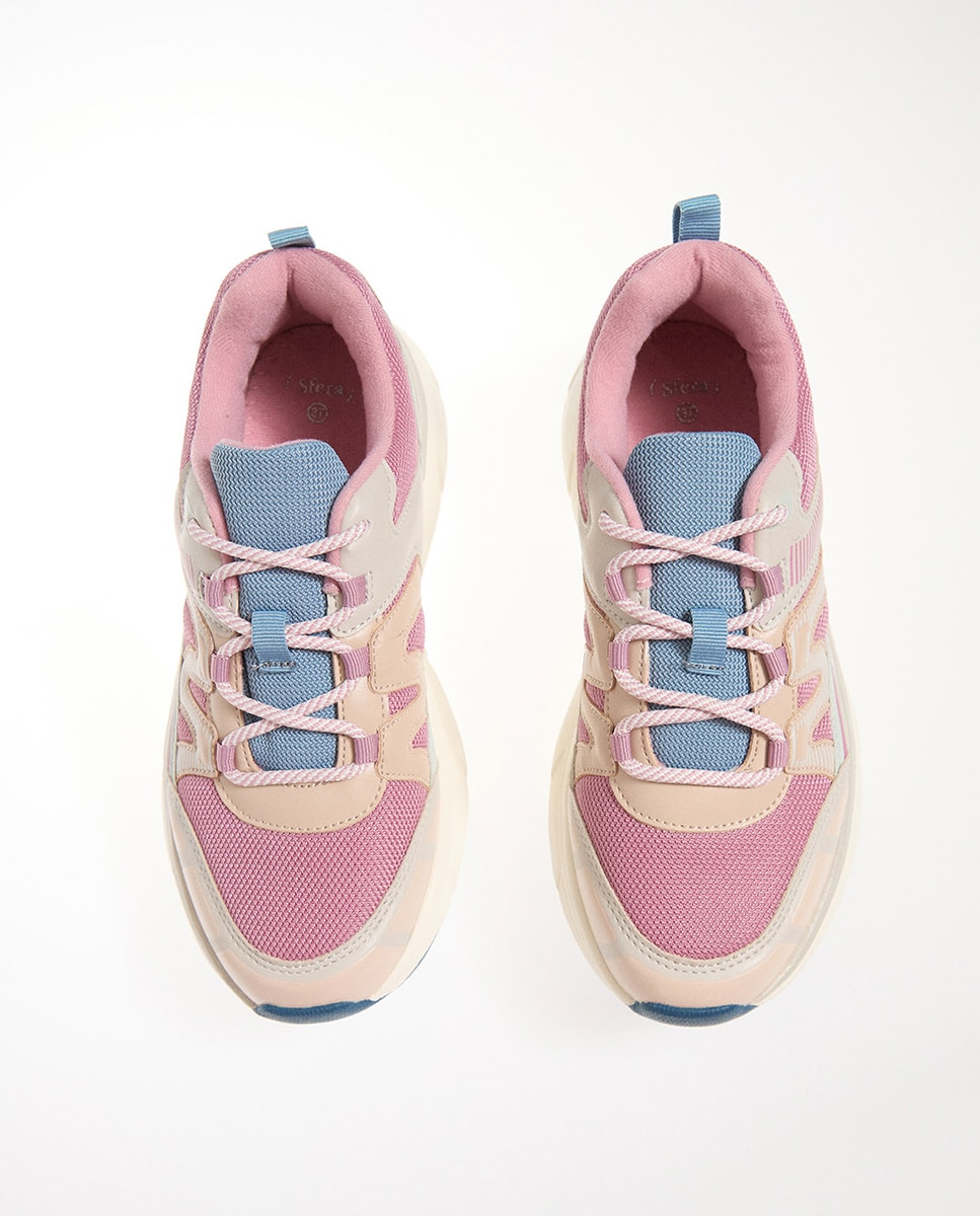 Zapatilla runner rejilla - Sfera - Multicolor Multicolor-2