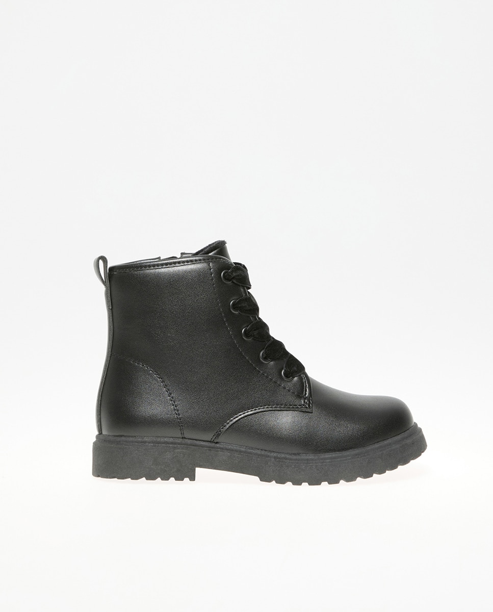 Bota cordones - Sfera - Negro Negro-1