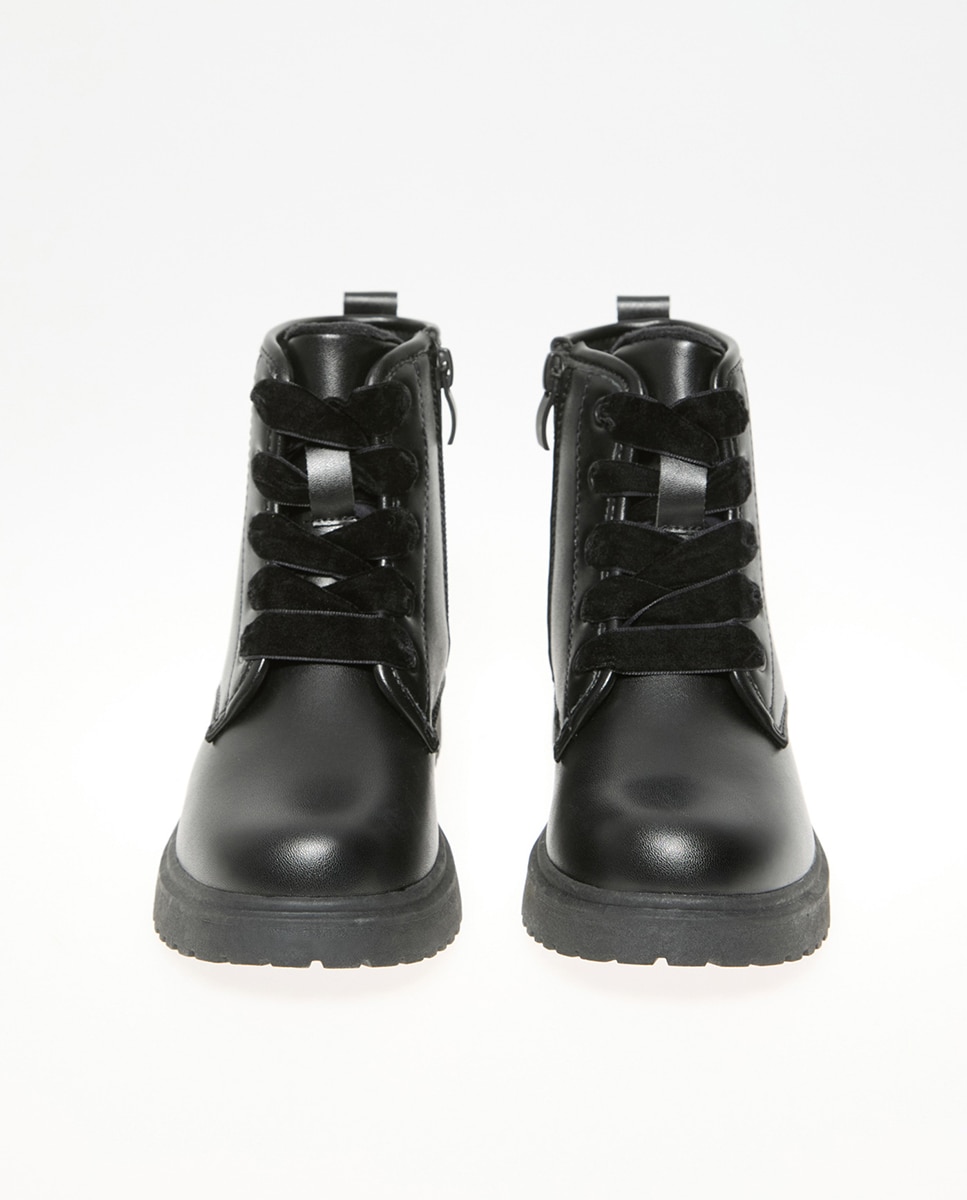 Bota cordones - Sfera - Negro Negro-3