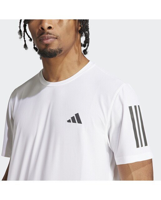 T-shirt de homem Own the Run adidas Branco-4