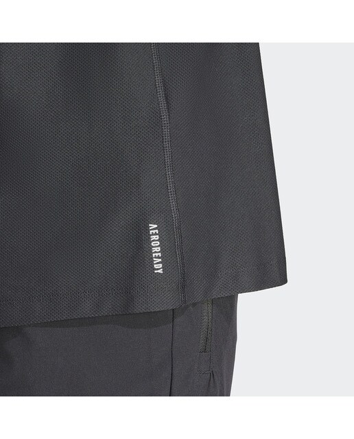 T-shirt de homem Own the Run adidas Preto-3
