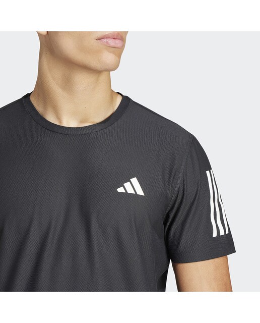 T-shirt de homem Own the Run adidas Preto-4