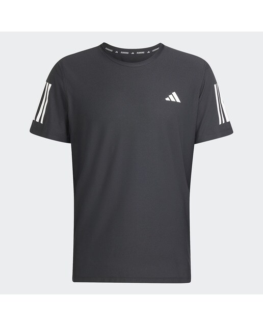 T-shirt de homem Own the Run adidas Preto-6