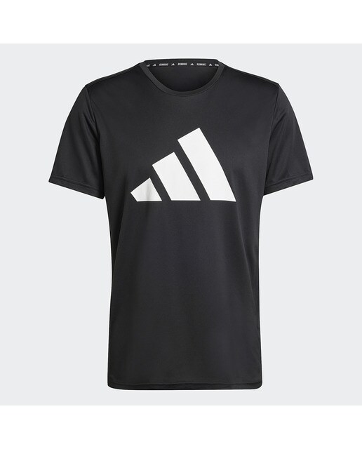 T-shirt de homem Run It adidas Preto-6