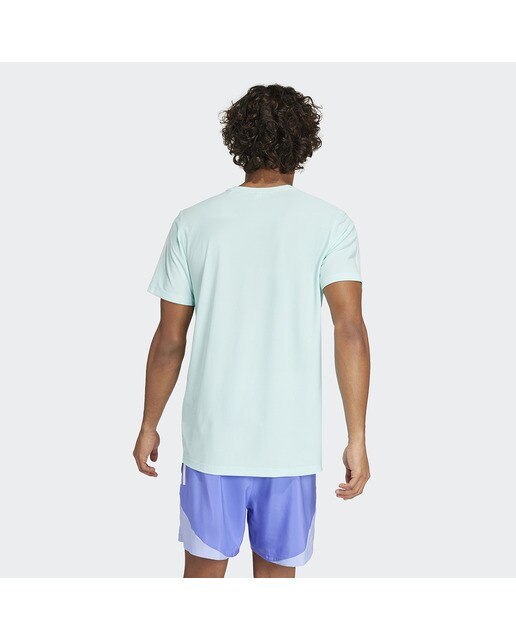 T-shirt de homem Own the Run adidas Turquesa-2